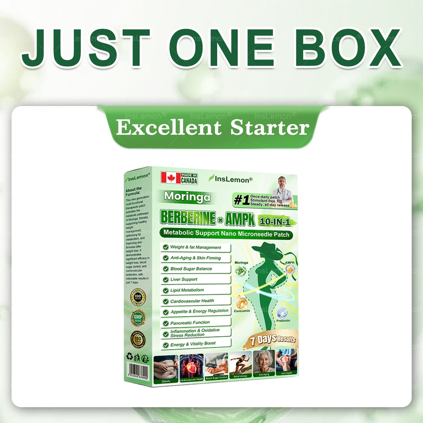 𝐈𝐧𝐬𝐋𝐞𝐦𝐨𝐧® 𝗠𝗼𝗿𝗶𝗻𝗴𝗮 × 𝗕𝗲𝗿𝗯𝗲𝗿𝗶𝗻𝗲 × 𝗔𝗠𝗣𝗞 𝟭𝟬-𝗶𝗻-𝟭 𝗠𝗲𝘁𝗮𝗯𝗼𝗹𝗶𝗰 𝗦𝘂𝗽𝗽𝗼𝗿𝘁 𝗡𝗮𝗻𝗼 𝗠𝗶𝗰𝗿𝗼𝗻𝗲𝗲𝗱𝗹𝗲 𝗣𝗮𝘁𝗰𝗵🇨🇦(𝐉𝐮𝐬𝐭 𝐨𝐧𝐜𝐞 𝐚 𝐝𝐚𝐲, 𝐯𝐢𝐬𝐢𝐛𝐥𝐞 𝐜𝐡𝐚𝐧𝐠𝐞𝐬 𝐢𝐧 𝟕 𝐝𝐚𝐲𝐬） ✅ 𝐅𝐨𝐫 𝐨𝐛𝐞𝐬𝐢𝐭𝐲, 🅛🅞🅞🅢🅔 🅢🅚🅘🅝,𝐝𝐢𝐚𝐛𝐞𝐭𝐞𝐬, 𝐬𝐥𝐞𝐞𝐩 𝐚𝐩𝐧𝐞𝐚, 𝐣𝐨𝐢𝐧𝐭 𝐢𝐬𝐬𝐮𝐞𝐬, 𝐚𝐧𝐝 𝐦𝐨𝐫𝐞